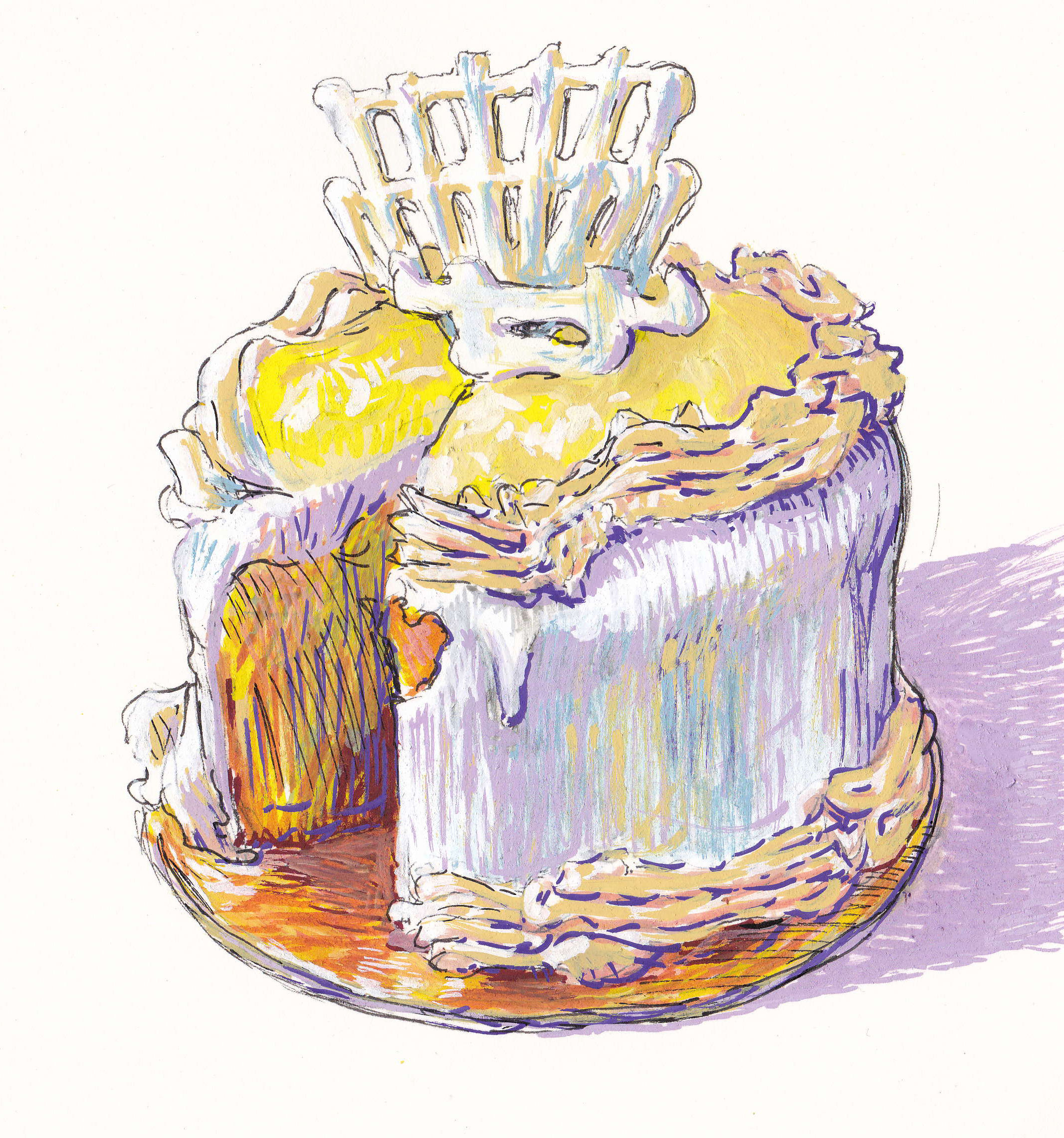 White Chocolate Cake