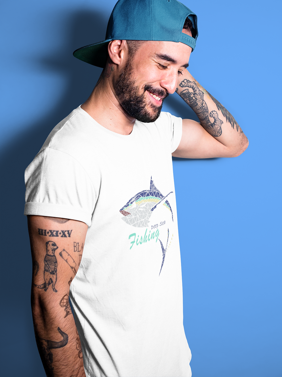 Deep Sea Fishing Jersey Short Sleeve Tee
