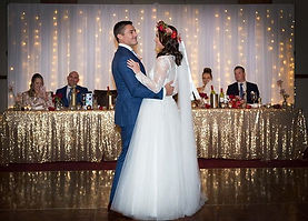 Bridal backdrop
