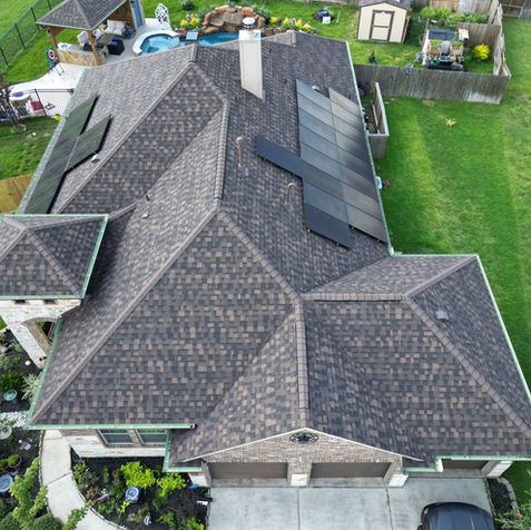 IKO Dynasty Shadow Brown Shingles
