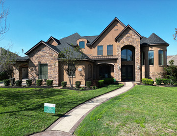 Garvin Exteriors IKO Dynasty Granite Black Shingles Roof Installation in Cypress Texas Towne Lake