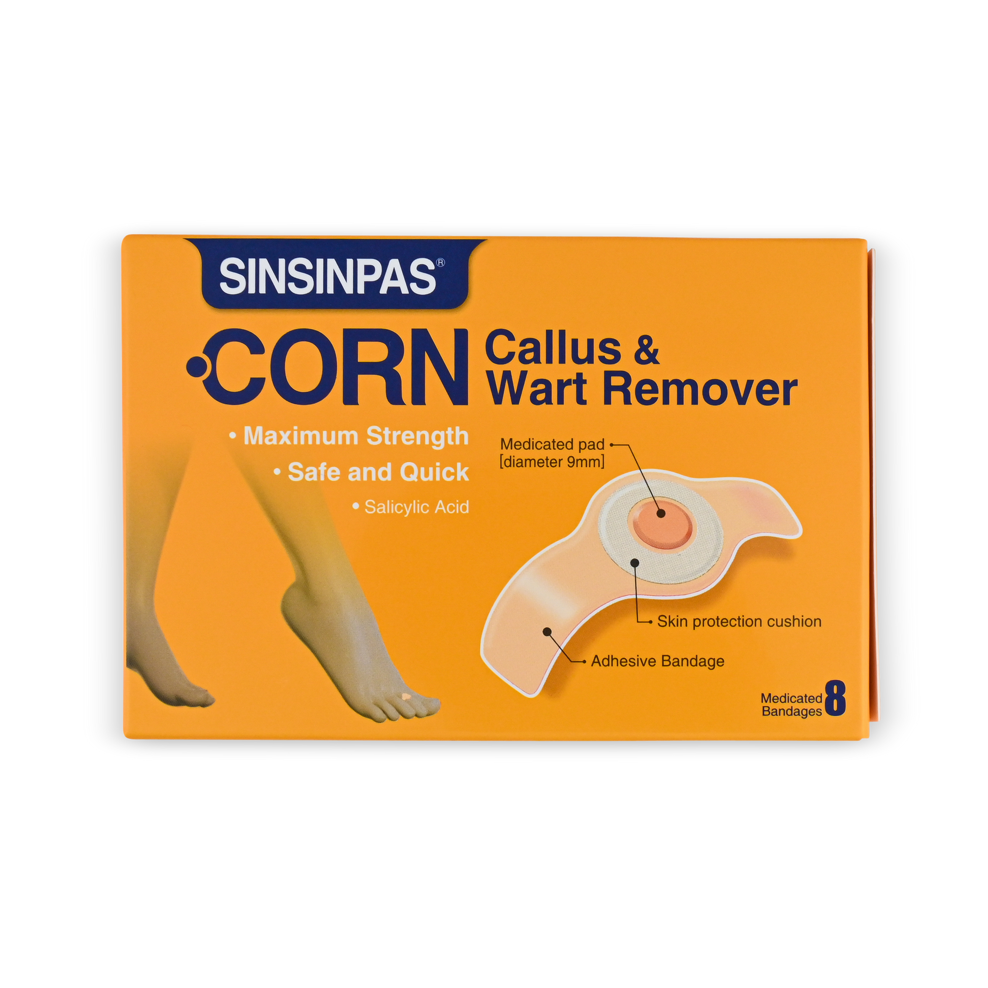 SINSINPAS® CORN CALLUS WART REMOVER