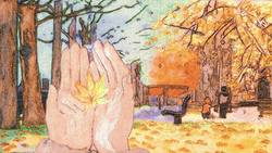 A Single Fallen Leaf