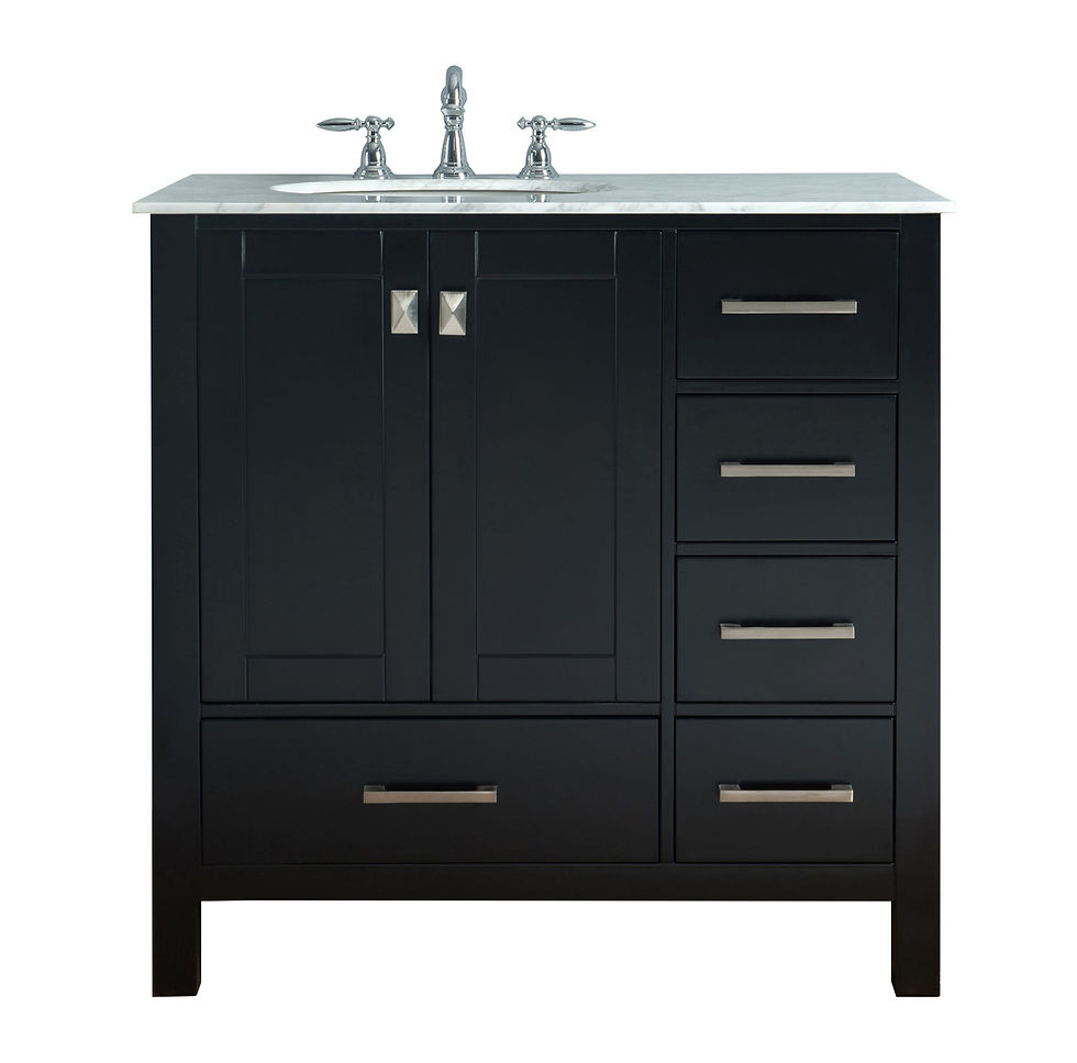 36" Malibu Espresso Single Sink Vanity