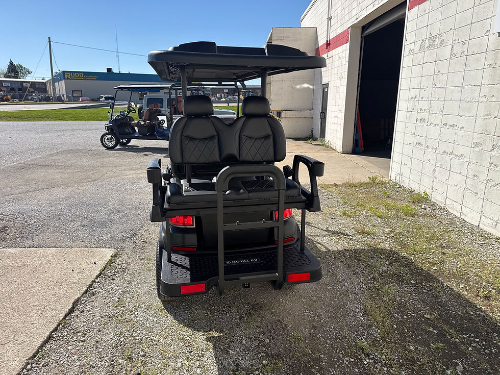 Thumbnail: #1102 - 2026 X-Caliber 6 Passenger 72V Lithium (Charcoal Gray) C6X