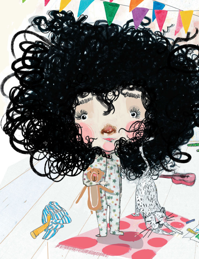 εσωτερική σελίδα με την ηρωίδα