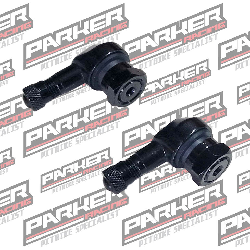 Thumbnail: Pit Bike Angled CNC Tyre Valve Set