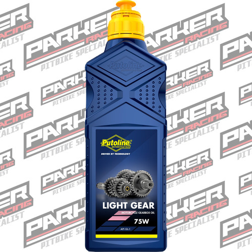 Putoline Light Gear Oil 75w 1ltr Parkerracing