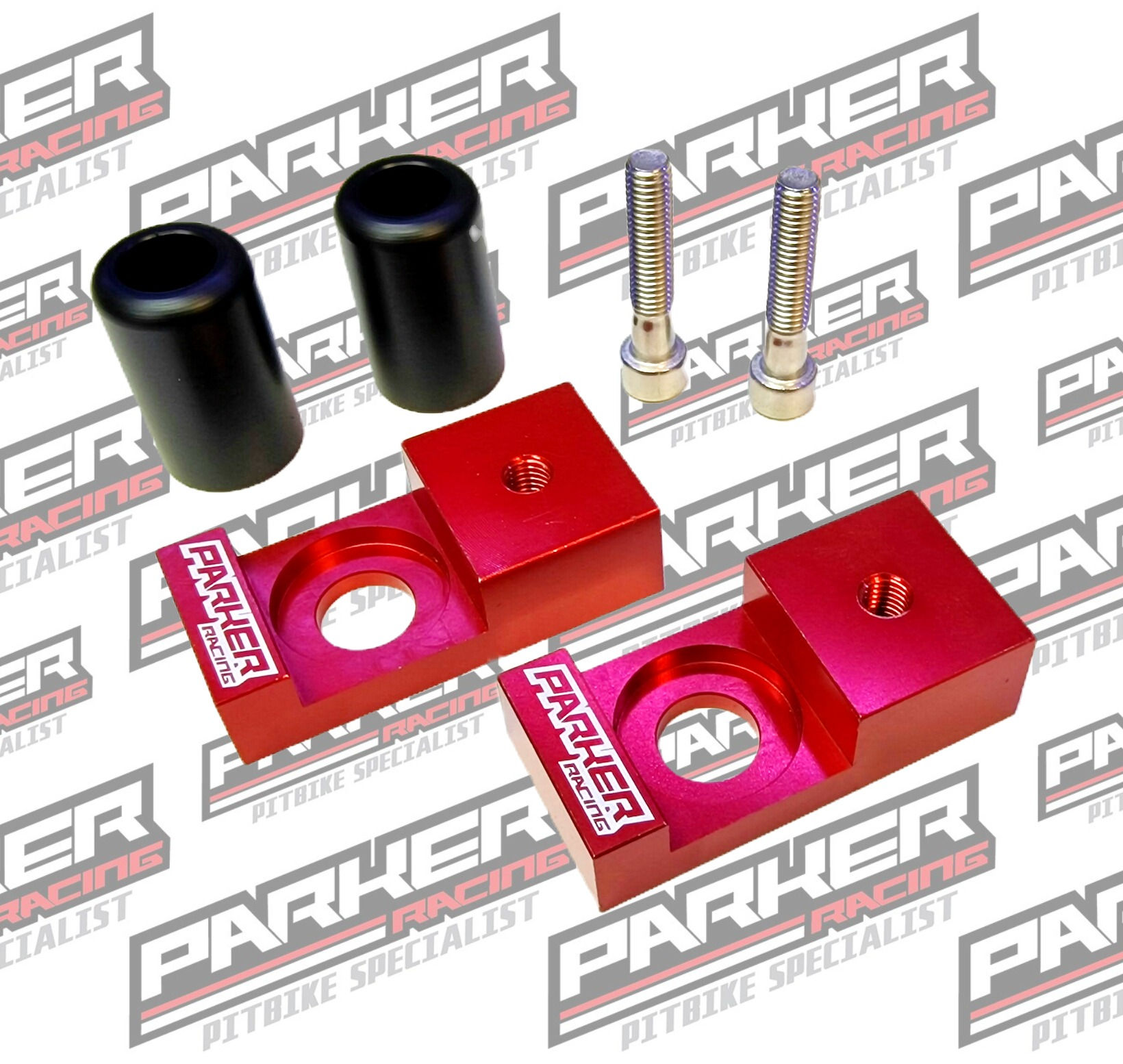 Pit Bike Supermoto Axle Block Set CNC