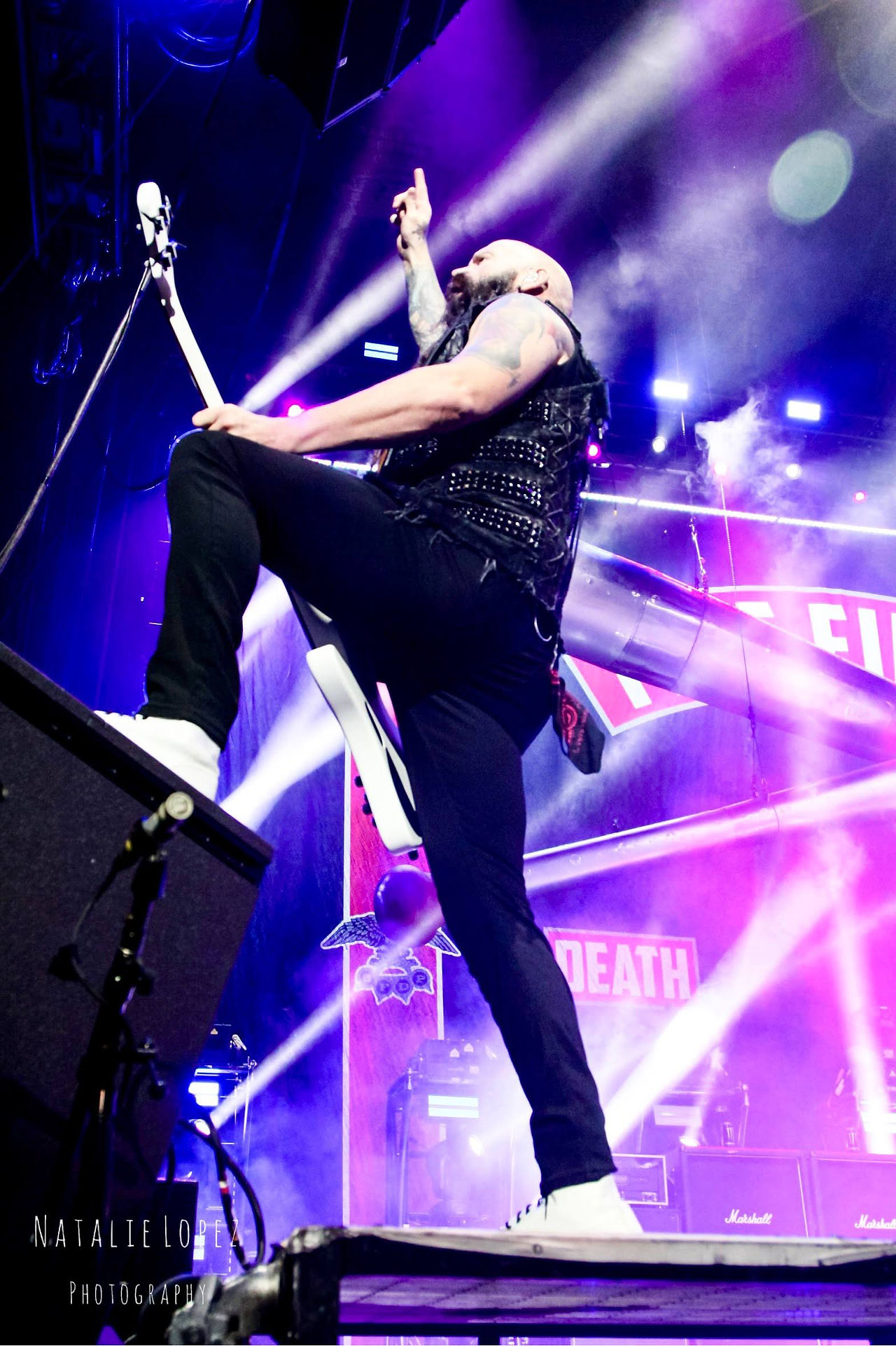 Five Finger Death Punch, Rock, Concert Photography, Natalie Lopez Photography