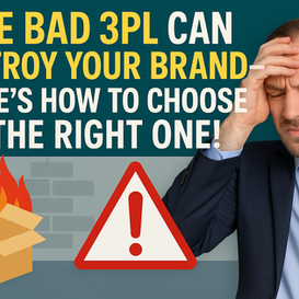One Bad 3PL Can Destroy Your Brand—Here’s How to Choose the Right One!