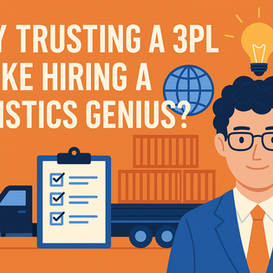 Why Trusting a 3PL Is Like Hiring a Logistics Genius?
