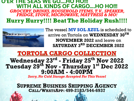 MV Sol Azul Cargo Collection
