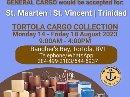 Cargo Collection - August 2023