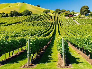Vineyard aerial spraying