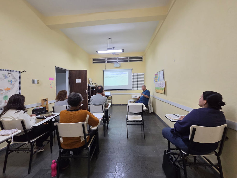 AULA 2 DO CURSO DO ESPÍRITO SANTO NA UNIDADE DO SÃO BERNARDO-TURMA DE SEGUNDA FEIRA EM CAMPINAS