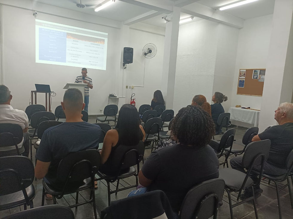 Aconteceu nesta semana a 6ª aula do Curso "O que a Bíblia diz" nas unidades de Campinas, Hortolândia e Sumaré
