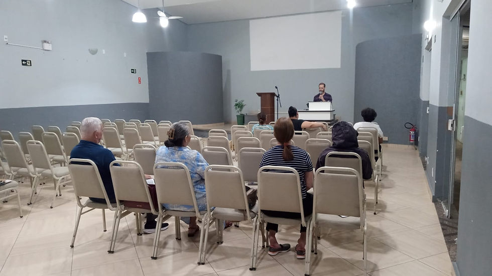 Em 11/11/2025 aconteceu a 14ª aula de Teologia Básica na Unidade do Campo Grande em Campinas