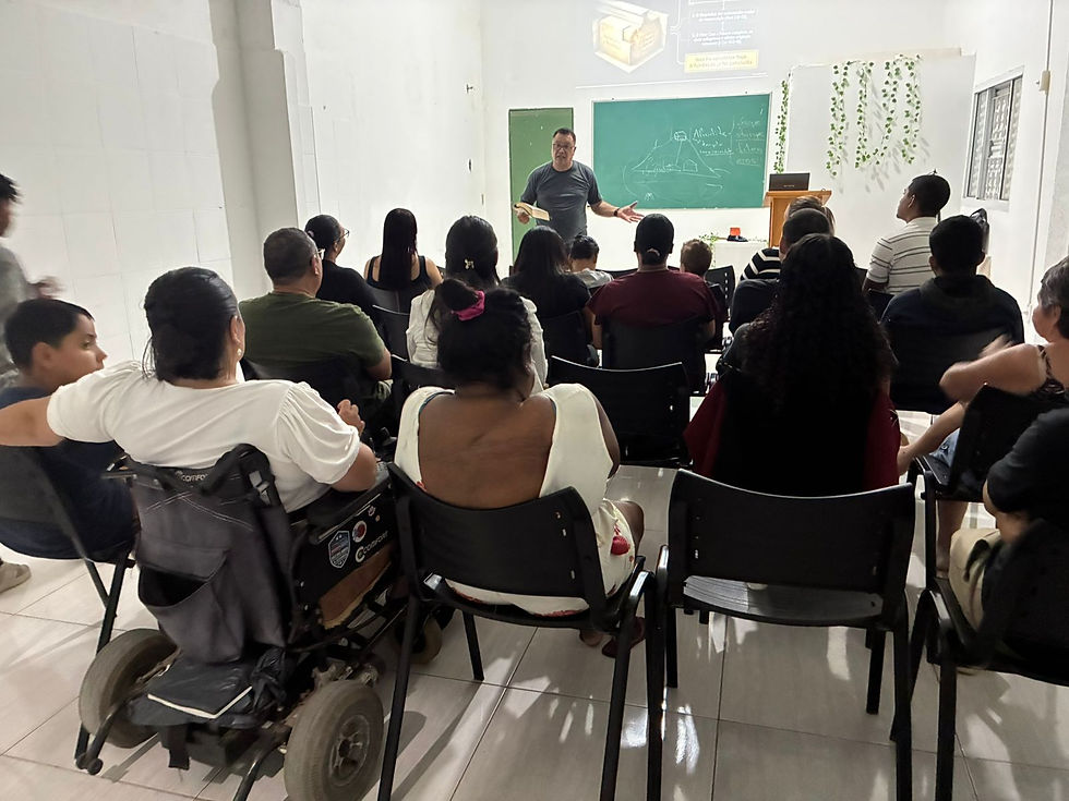 AULA 7 DO CURSO "O QUE A BÍBLIA DIZ" NA UNIDADE DO SÃO DOMINGOS EM CAMPINAS