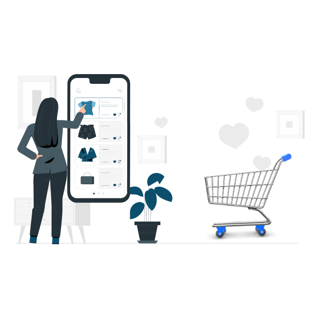 Wix ECサイト制作のイラスト