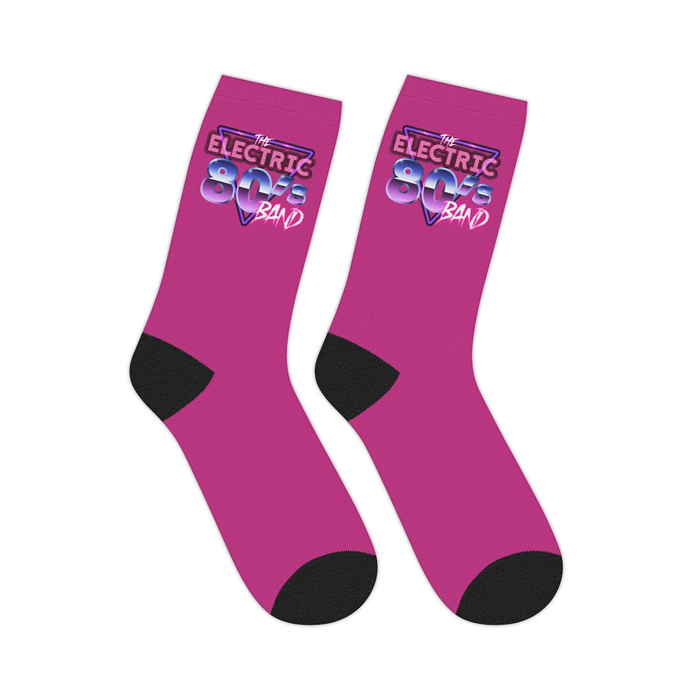 Thumbnail: The Electric 80's Band Mid-length Socks