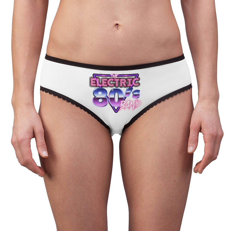 Thumbnail: The Electric 80's Band Women's Briefs (AOP)