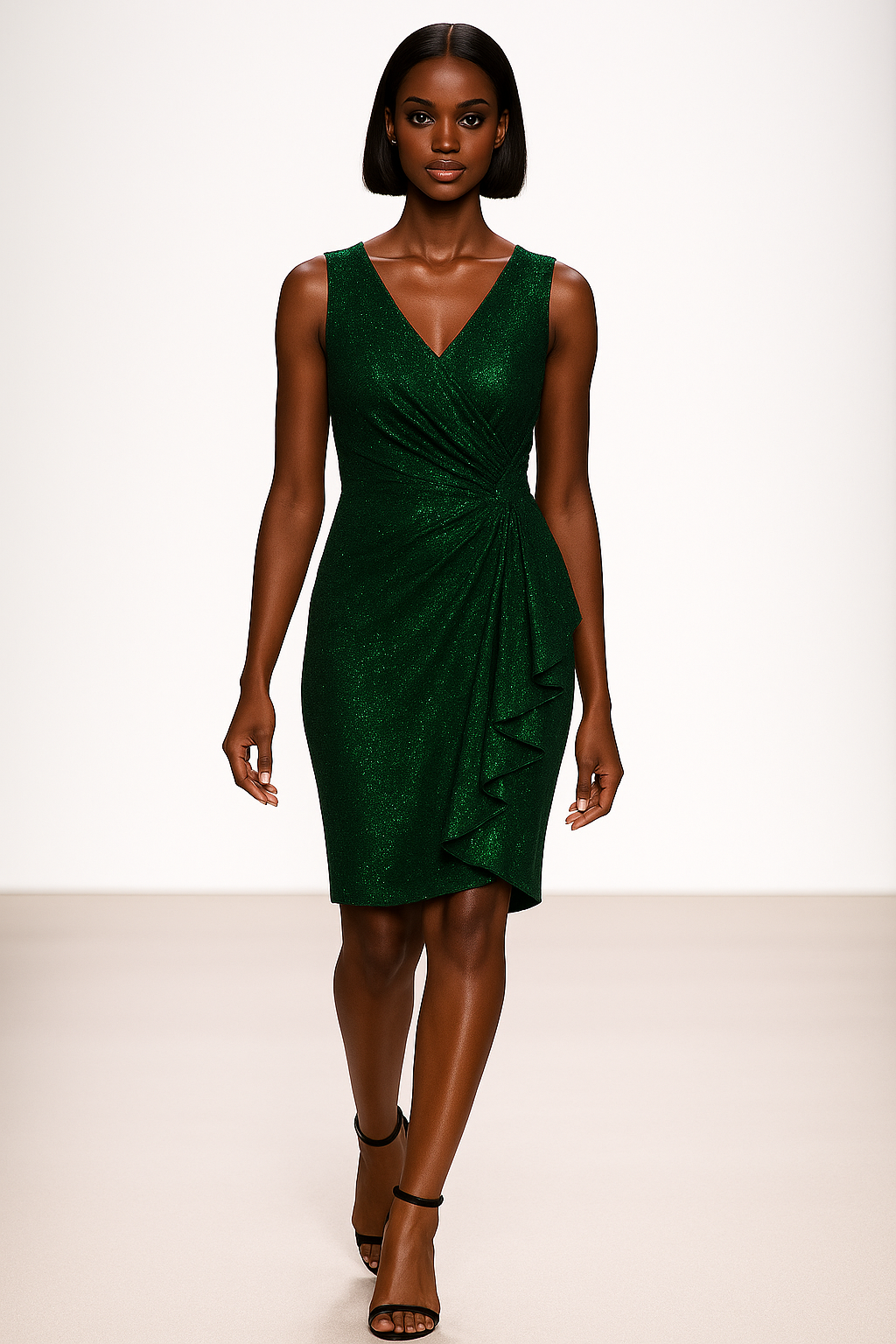 Naomi 7294 Metallic Green