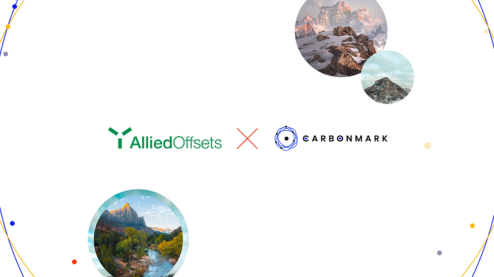 AlliedOffsets integrates Carbonmark API