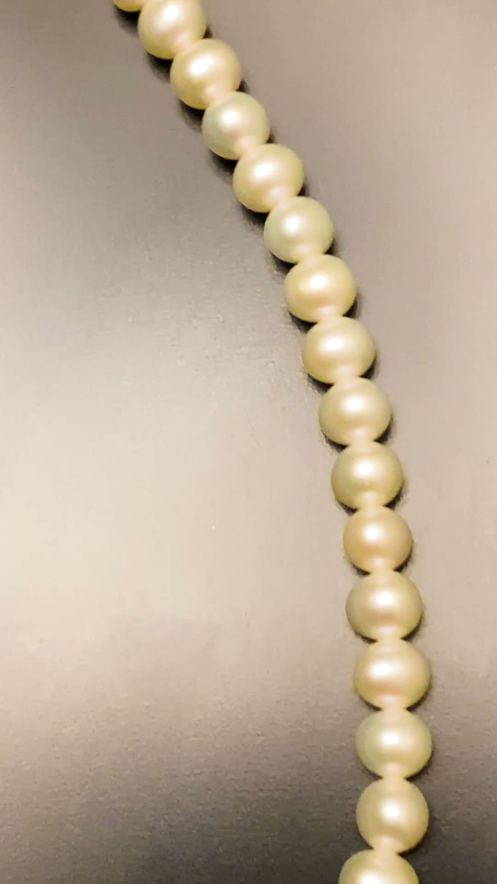 Thumbnail: 1940s Japanese Real Akoya Pearl & Mediterranean Coral Glass Necklace