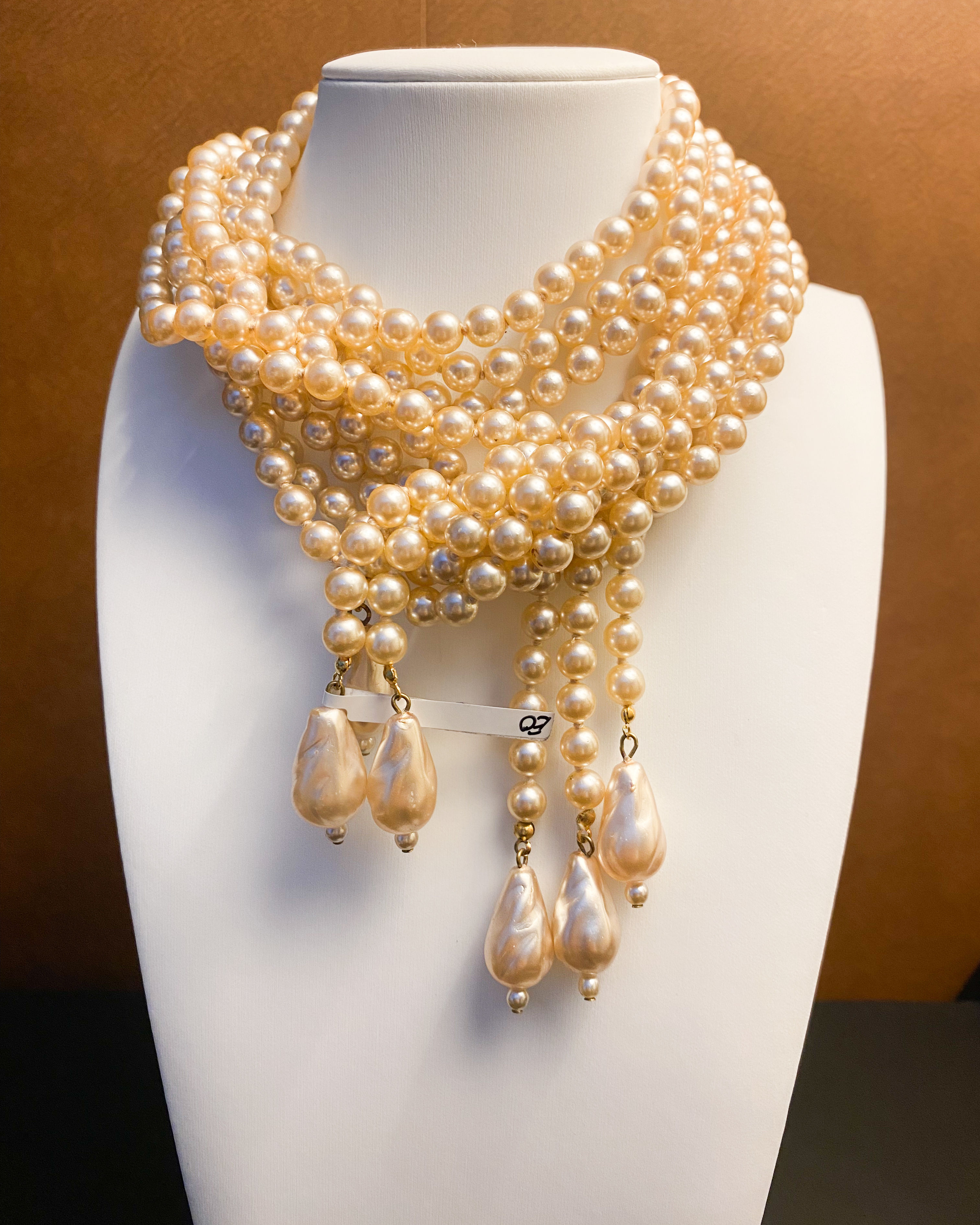 1940s Pearl Sautoir Necklace