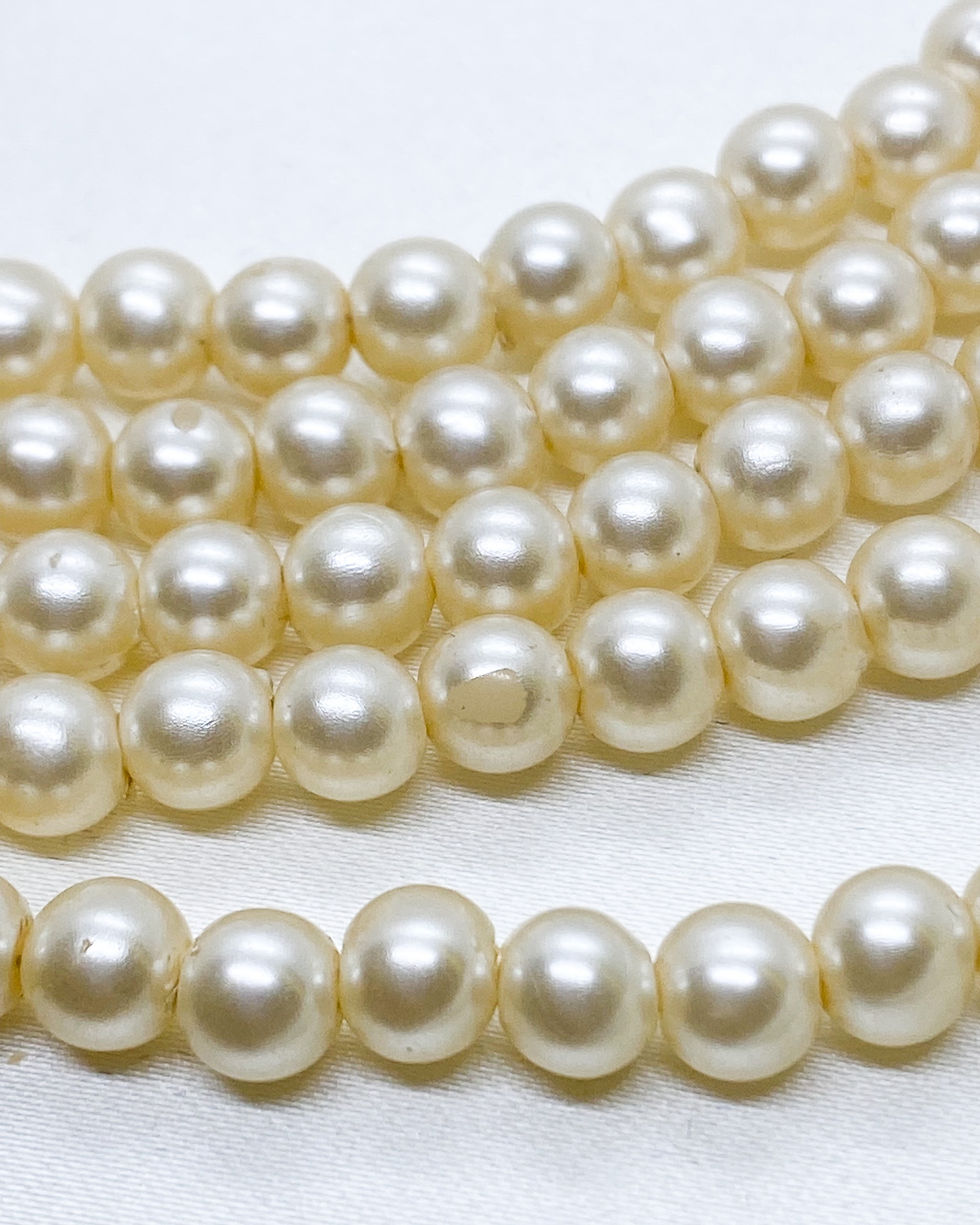 Thumbnail: 1940s Faux Pearl Multistrand necklace (AVAILABLE ONLY IN STORE)