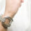 Thumbnail: 1980s Silver Metal Chain Bracelet