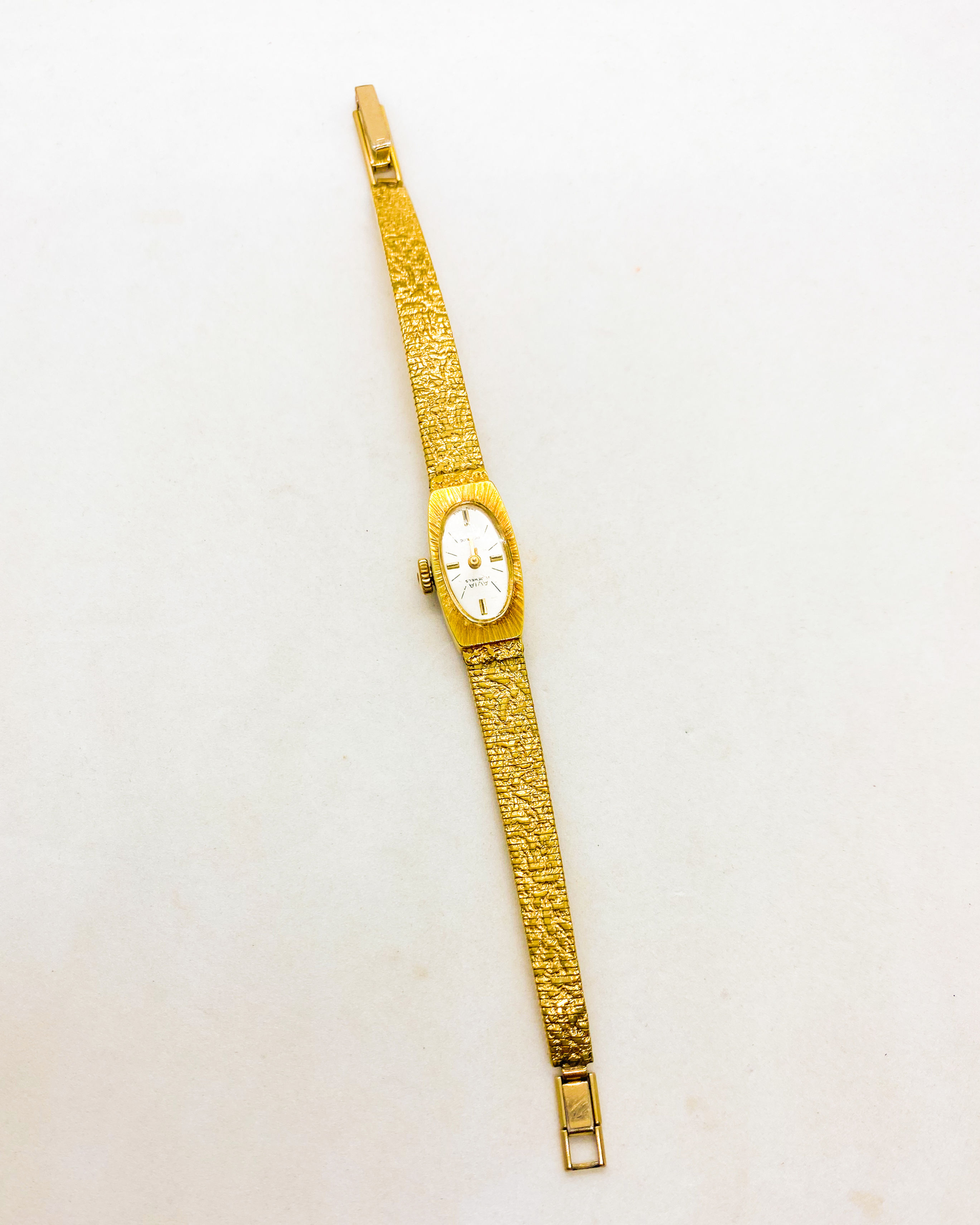 1950s AVIVA 20 Micron Gold-Plated Manual Winding Watch