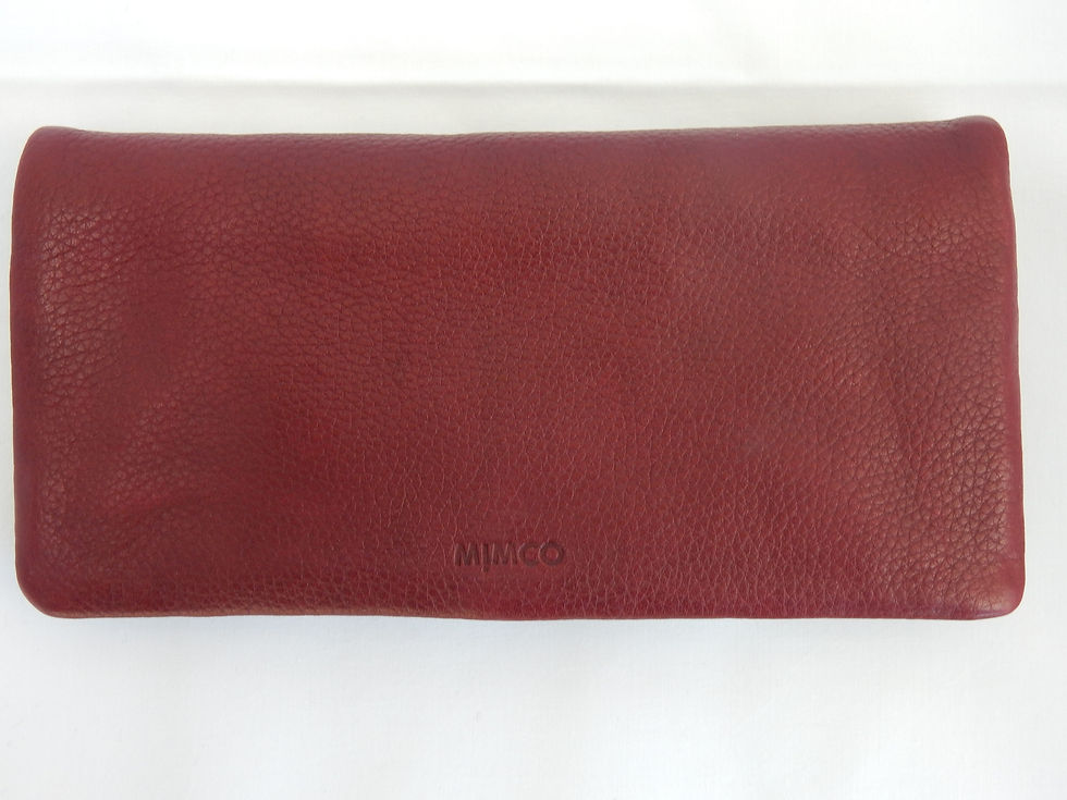 Thumbnail: MIMCO THE M WALLET BORDEAUX LEATHER