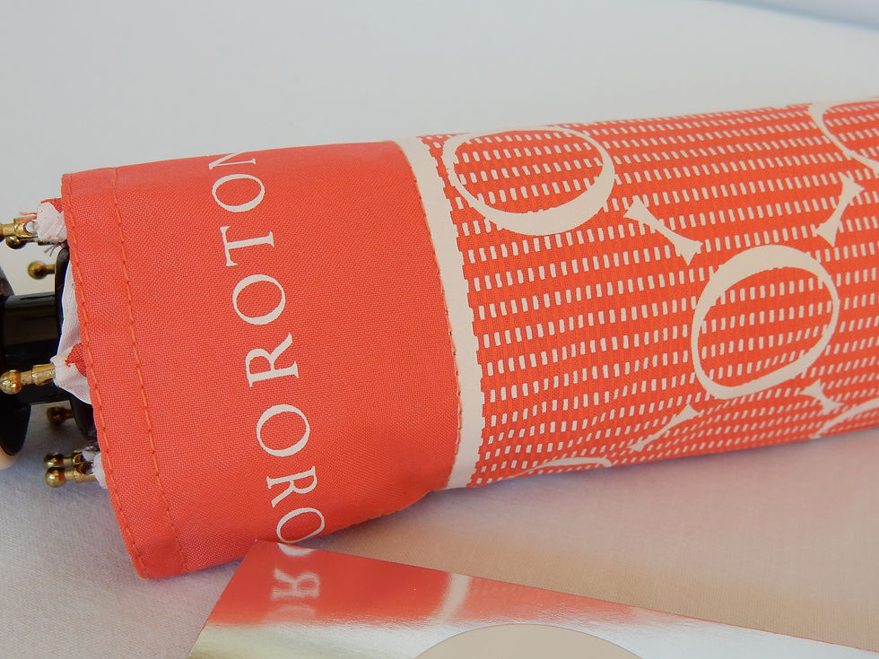 Thumbnail: OROTON SIGNATURE O ~ COMPACT UMBRELLA SPICED CORAL