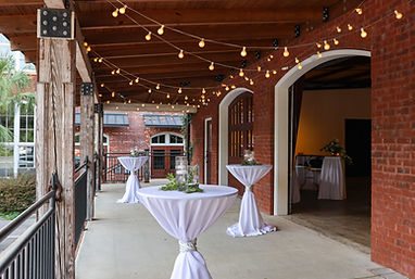 Rehearsal dinner tables