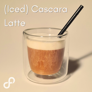 Cascara Latte Getränk