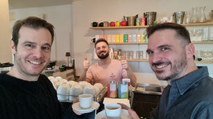 Lucas and Matthias at Maison Küsnacht