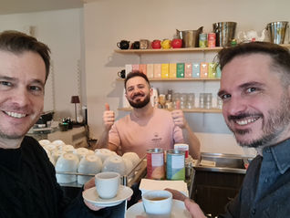 Lucas und Matthias im Maison Küsnacht