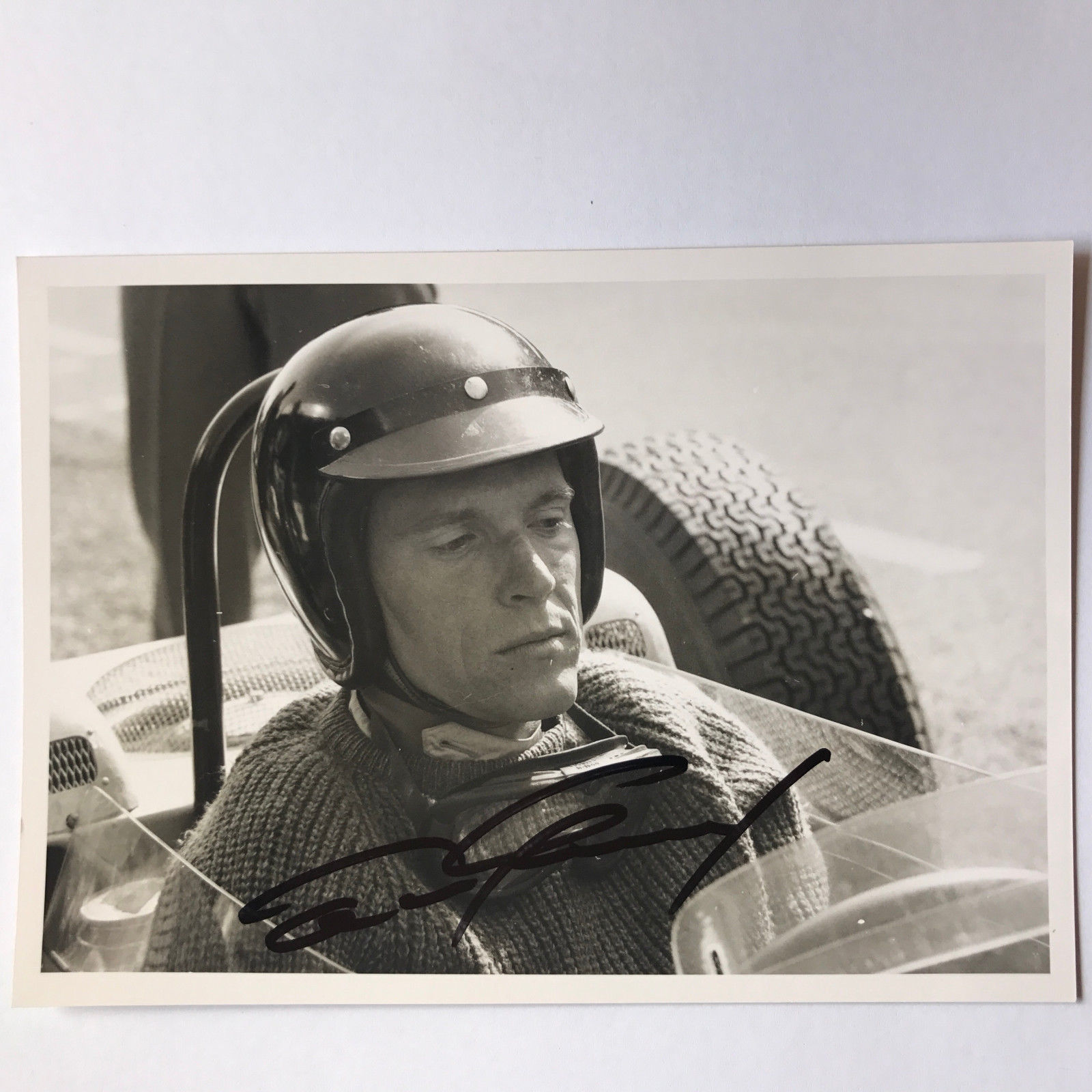 Dan Gurney Signed (Cockpit).