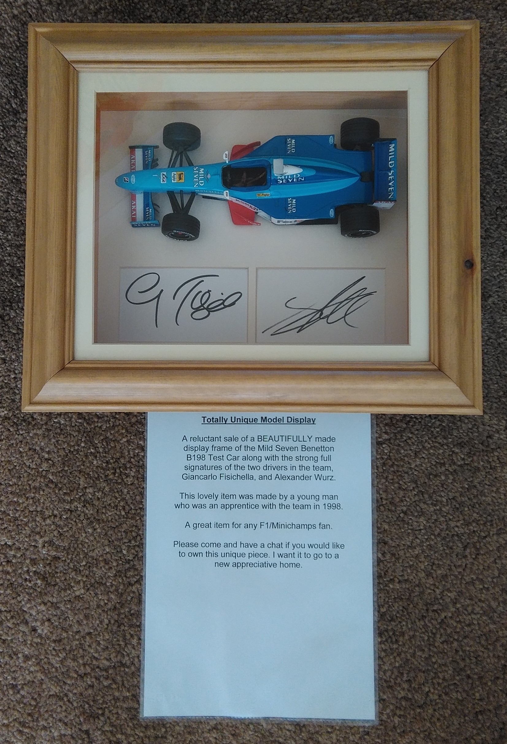 Unique Model Display-B198 Benetton