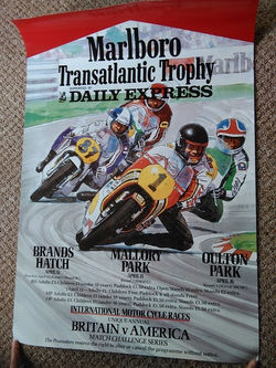 Original 1979 Transatlantic Trophy Poster