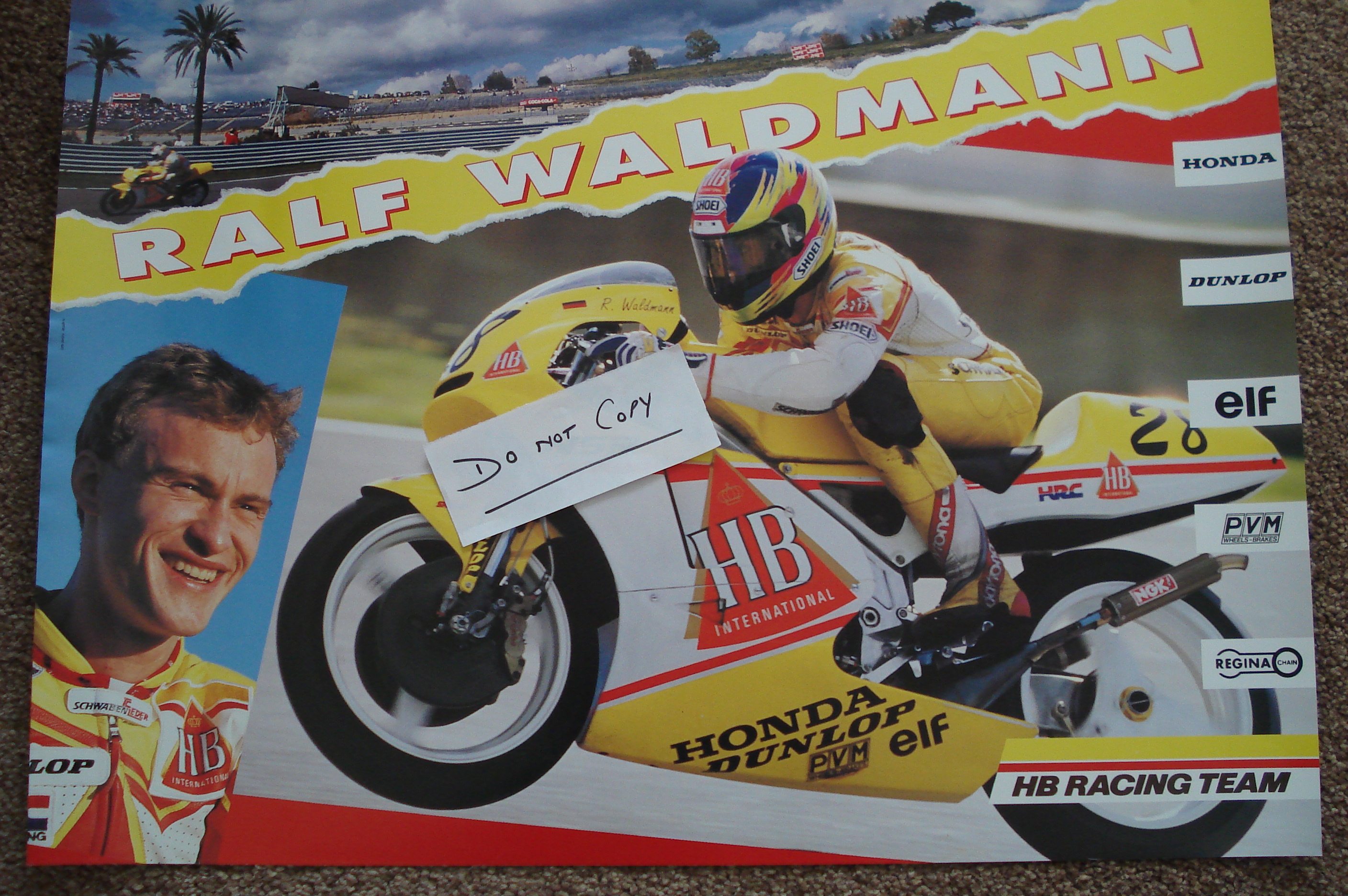 Ralf Waldman - HB Honda Poster