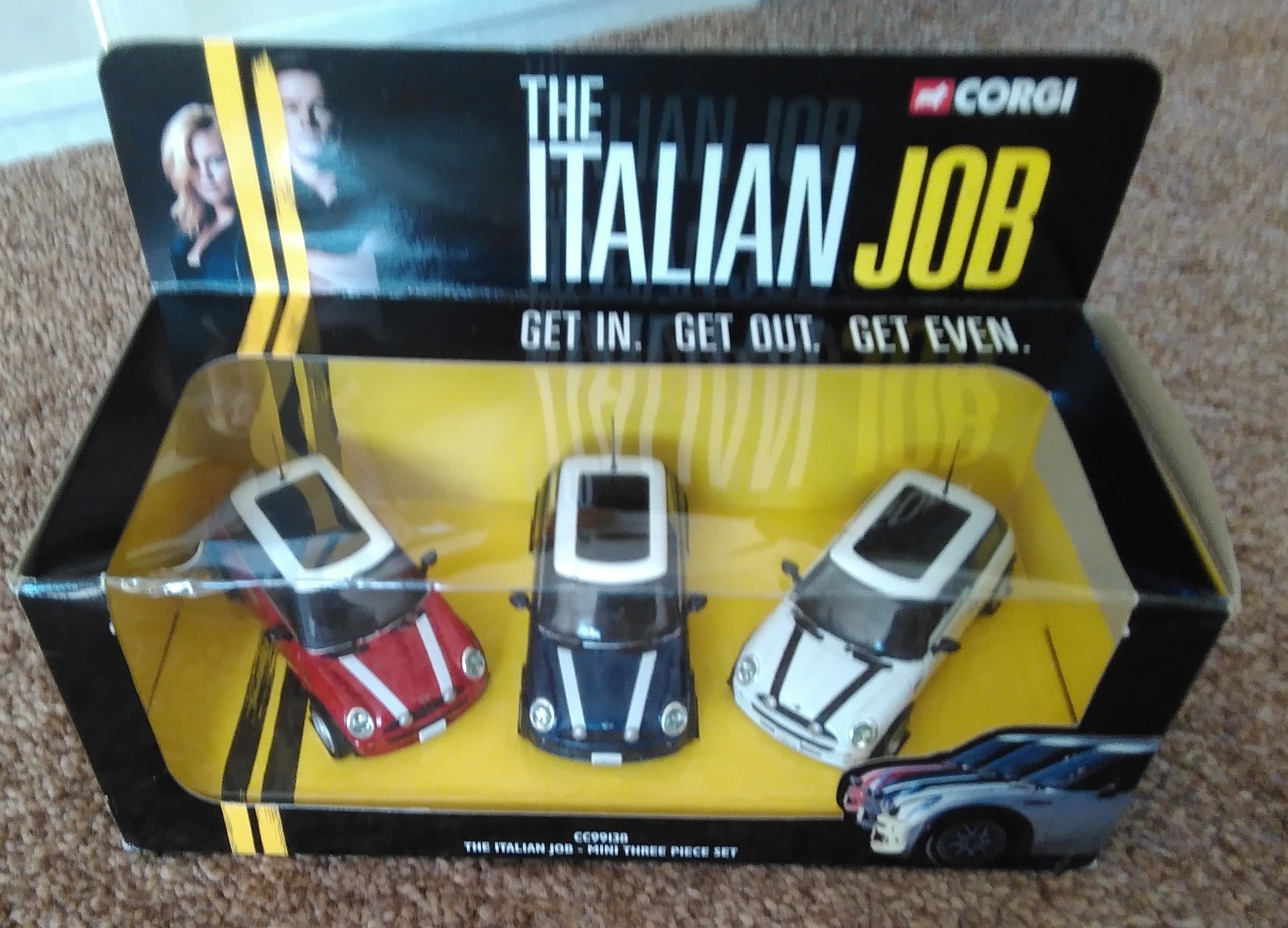 Corgi Italian Job Set 2003 1:36