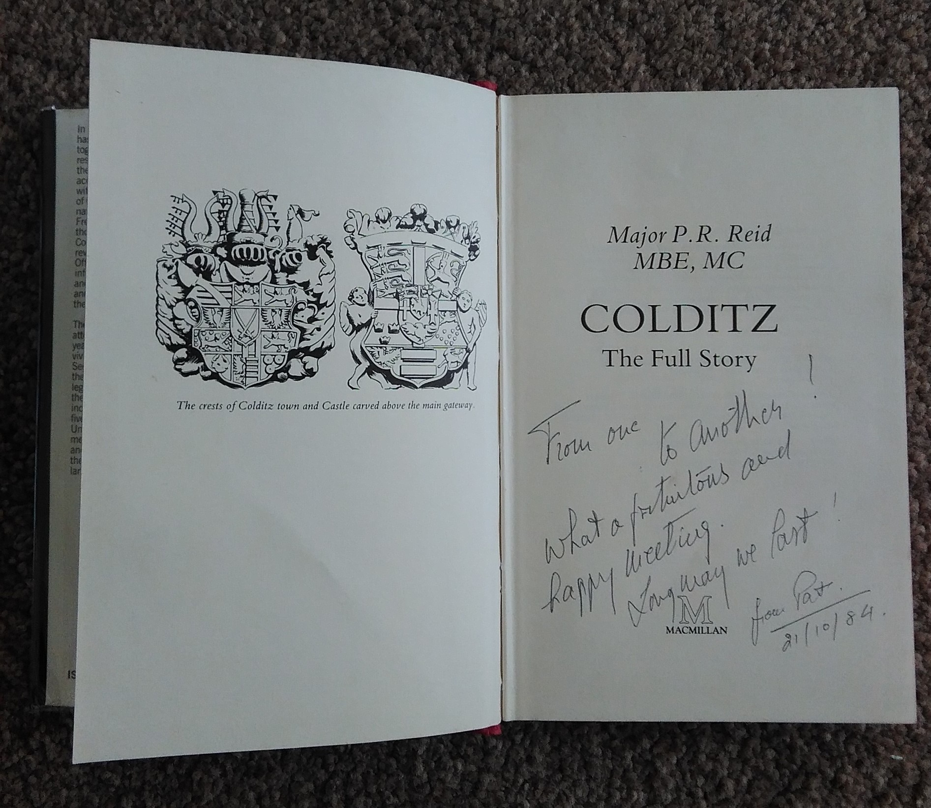 Colditz The Full Story-P.R.Reid