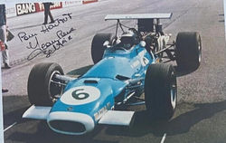 J.P.Beltoise-1968 Italian GP-Signed