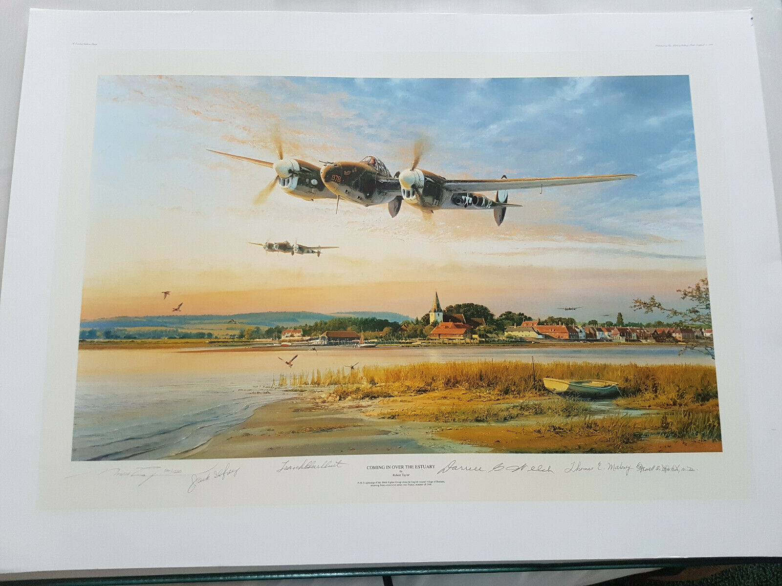 Coming In Over The Estuary