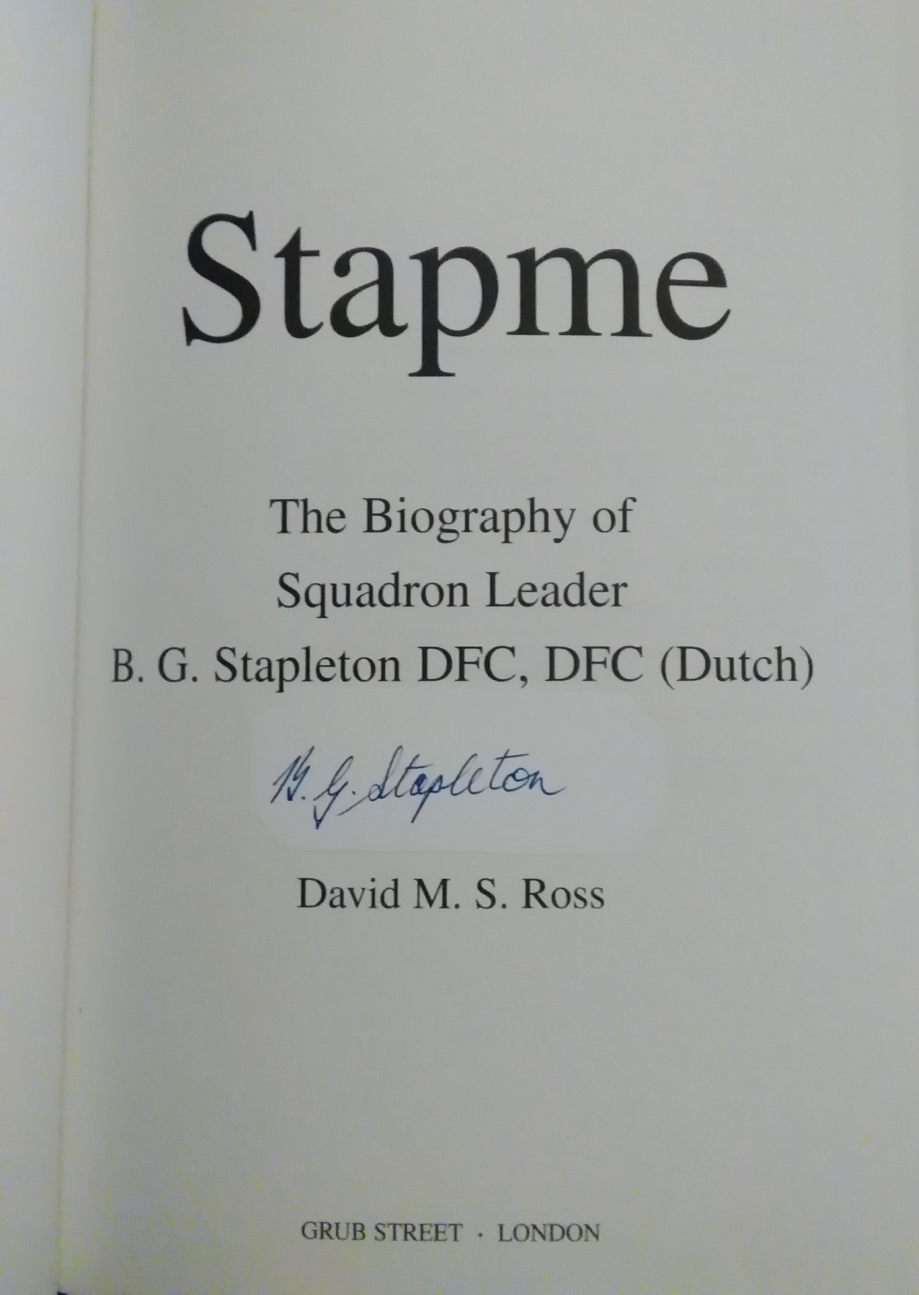 Stapme- By David Ross