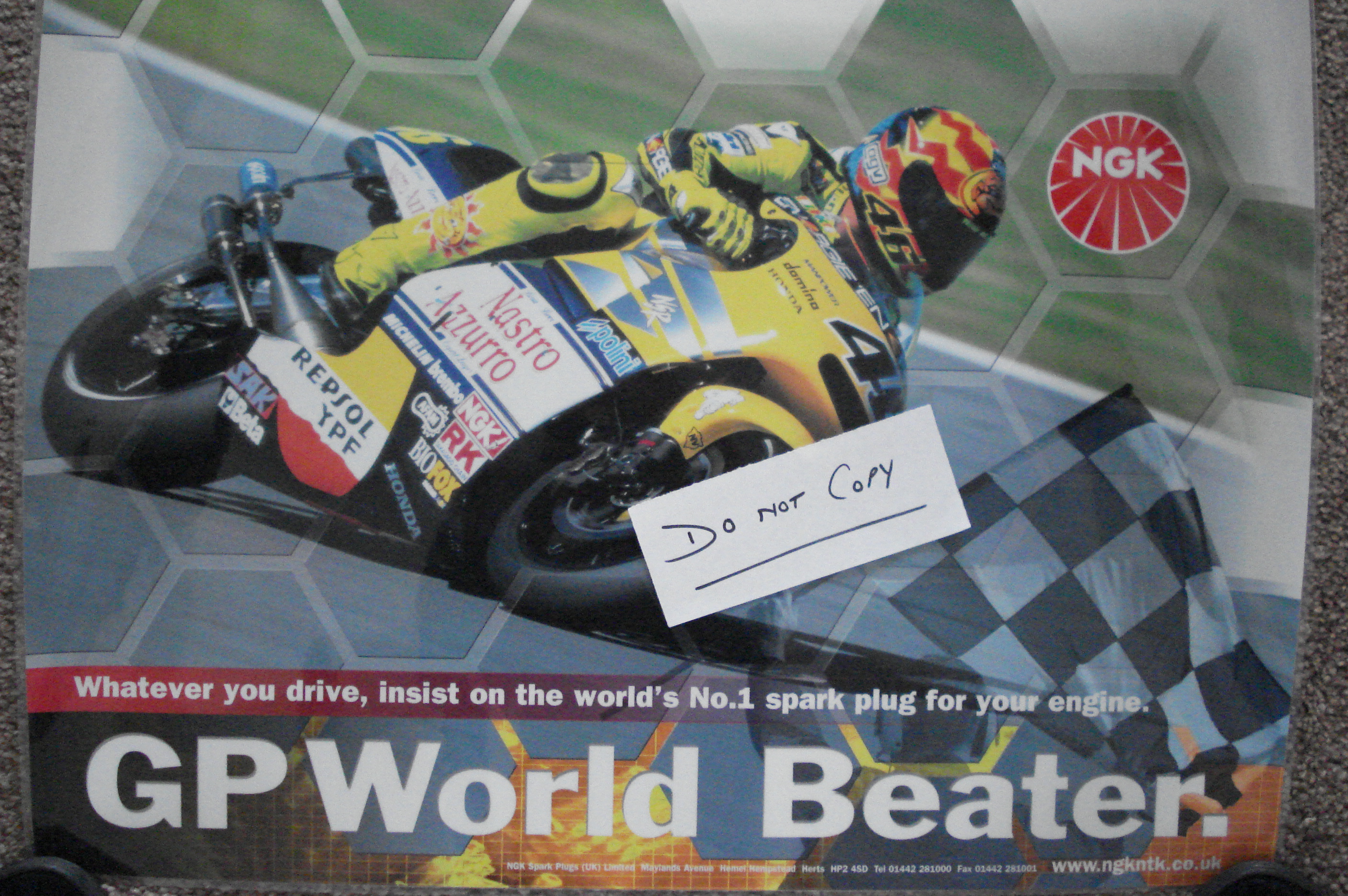 Rossi NGK poster