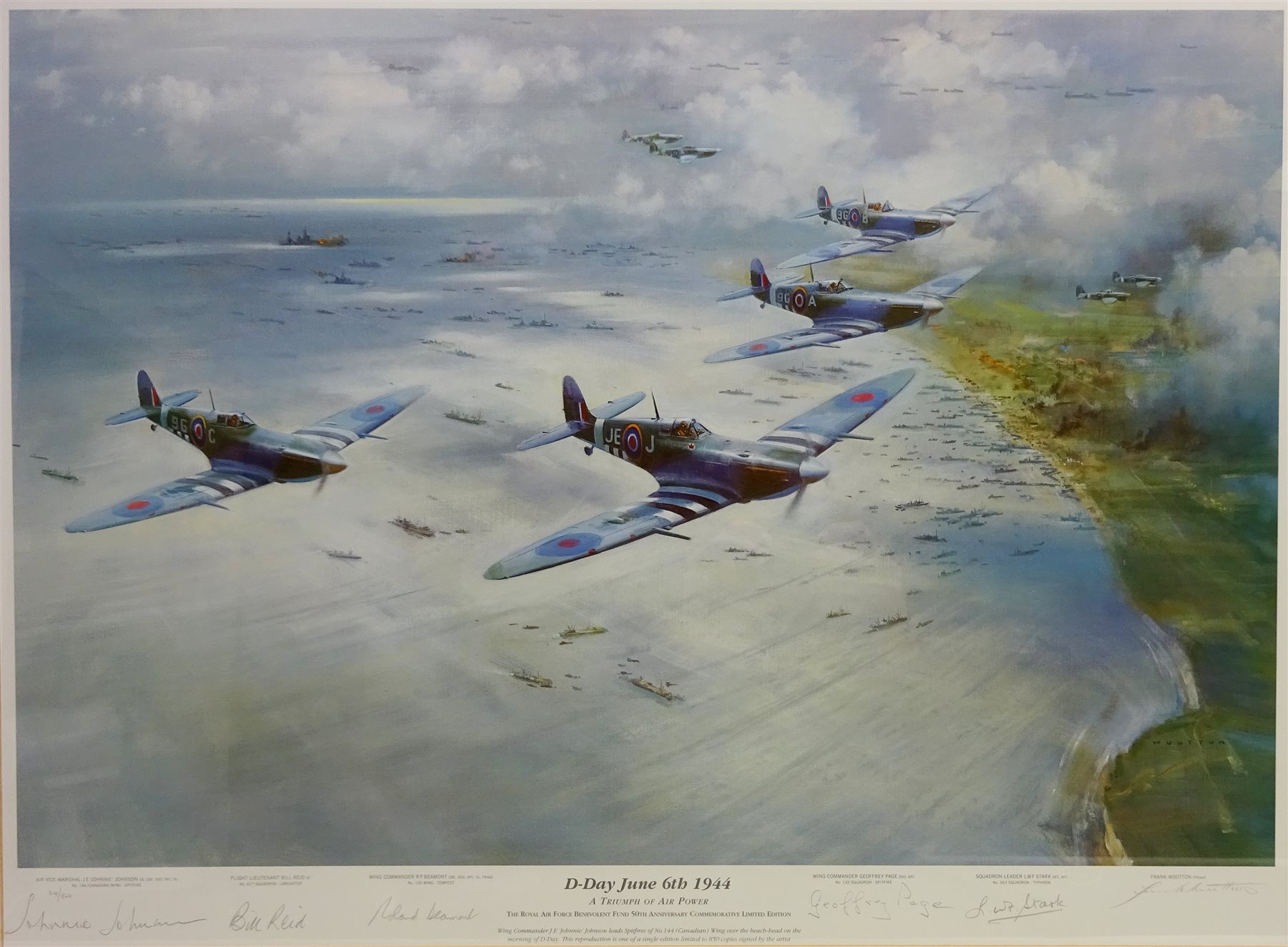 D Day June 6th 1944-Frank Wootton